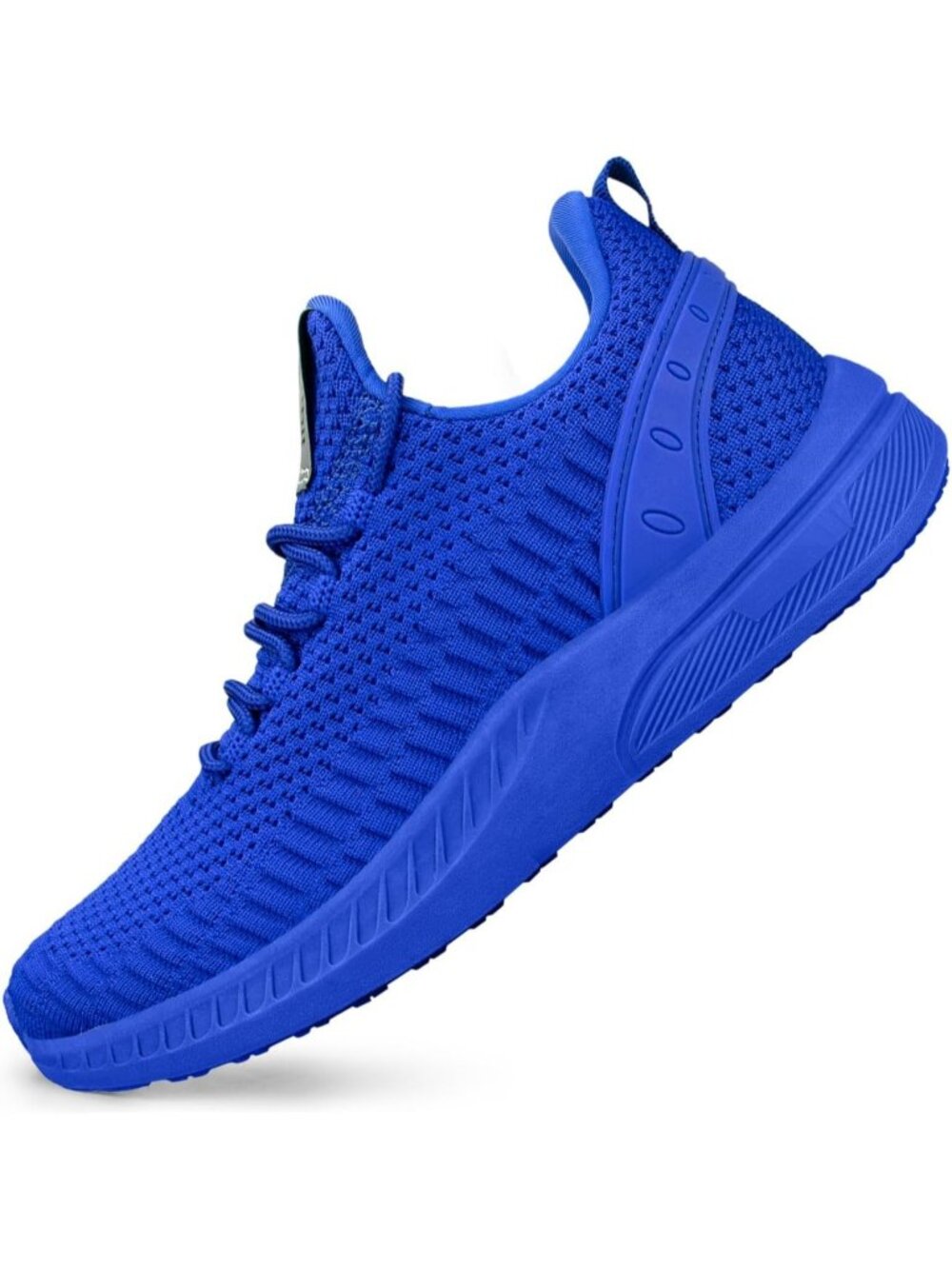 Women Royal Blue Mesh Lightweight Casual Tennis Running Sneakers for Travel Work